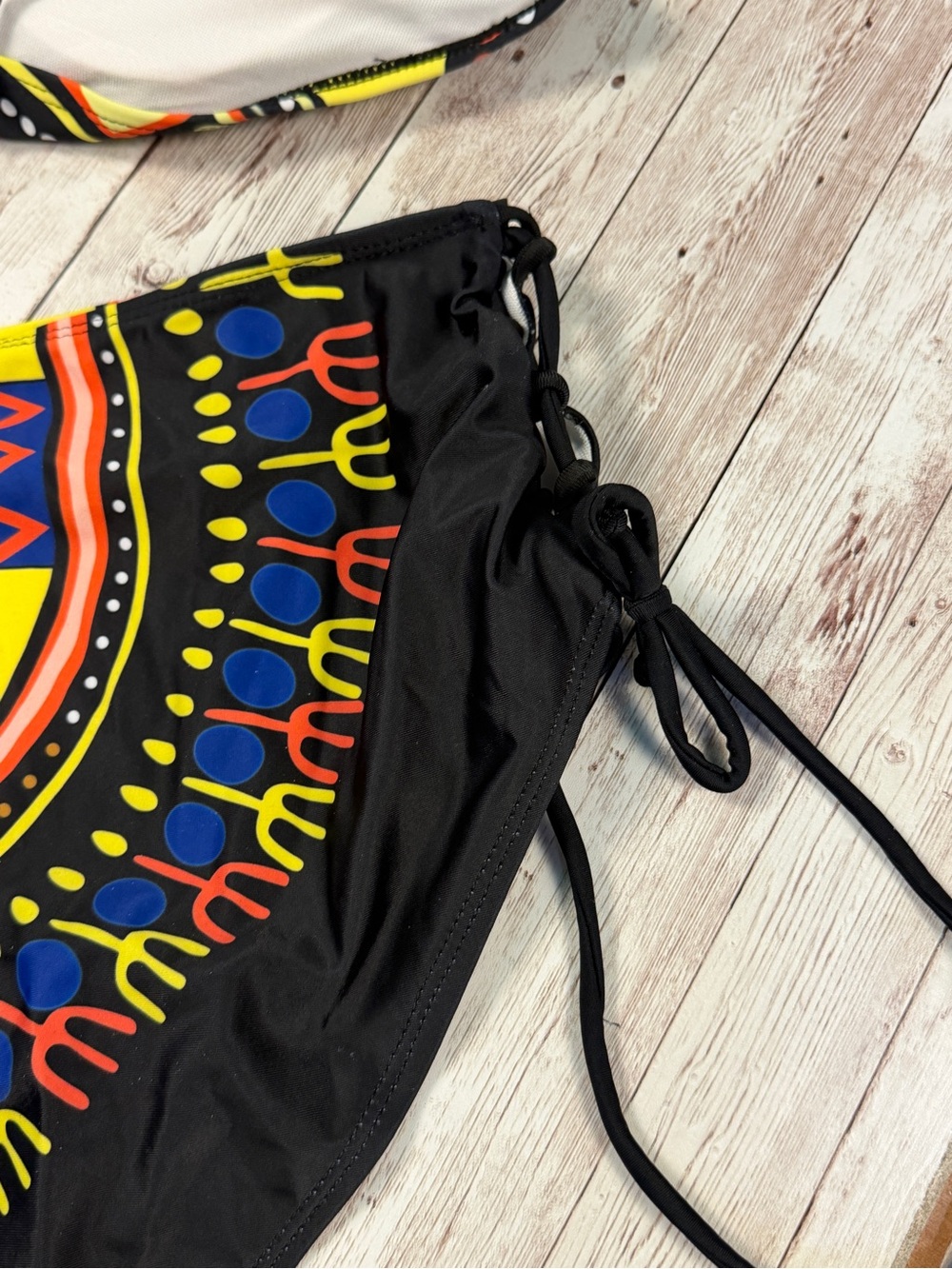 New Vibrant African Print Two-Piece Bikini Set - Picture 11 of 12